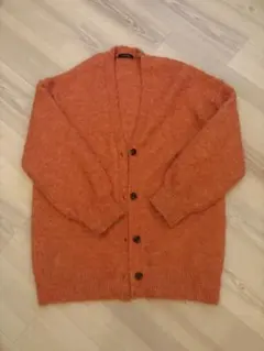⭐︎JEANASIS オレンジ カーディガン 長袖