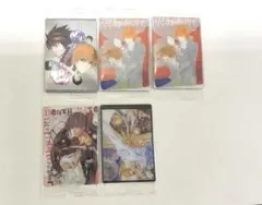 DEATH NOTE ウエハースVR 18 19 21 25 5枚セット