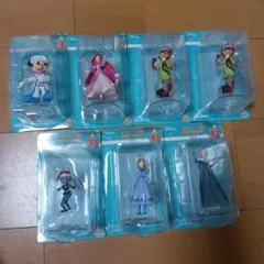 ディズニー Happyくじ クリスマスオーナメント 7体セットのサムネイル