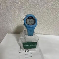CASIO ブルー腕時計