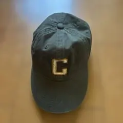 Champion ダークグリーン キャップ Cロゴ