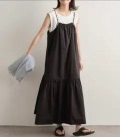 2WAYタックボリュームキャミロングワンピース　チャオパニックティピーのサムネイル
