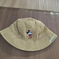 ZARA キッズ コーデュロイ バケットハット ミッキー