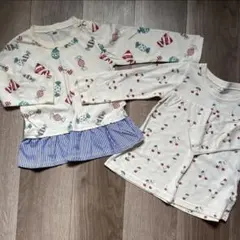 女の子 長袖 バースデイ　95サイズ　2枚　まとめ売り