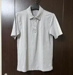 L.L.Bean ライトグレー ポロシャツ Sサイズ