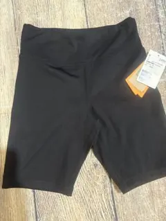 【新品未使用】h&m ショートレギンス 黒 スポーツ チア　ダンス