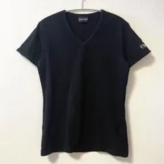 M*★様 エンポリオアルマーニ Vネック Tシャツ L 黒 ブラック 半袖 イー