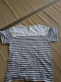 ボーダーTシャツ ホワイト×ネイビー