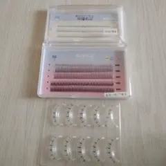 귀여운 속눈썹 고품질 인조 속눈썹 A 로어 567 믹스 팩 피쉬 테일 타입 A 로어 속눈썹