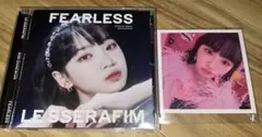 lesserafim fearless  チェウォン　スクエアフォトカード