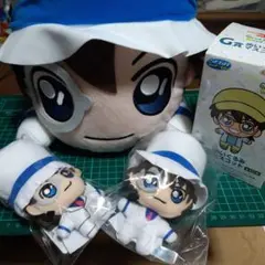 名探偵コナン　セガラッキーくじ　怪盗キッド　ぬいぐるみ　寝そべりぬいぐるみ