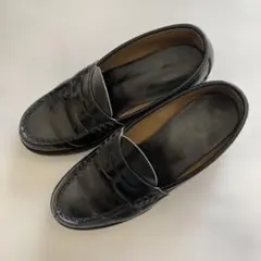 ハルタ　HARUTA レディース　ローファー　ブラック　23センチ　通学用