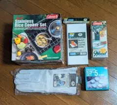 キャンプ用品バラエティ 5点セット