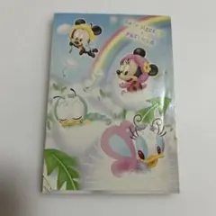 ベビーミッキーとフレンズ メモ帳　たんぽぽ　平成レトロ　ハチ　てんとう虫　チョウ