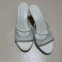 Le décore クリアストラップサンダル