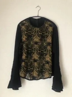 ⭐️美品⭐️ EBONY（エボニー） レースベルトブラウス