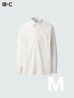 UNIQLO ユニクロ　ブロードオーバーサイズシャツ　ストライプ