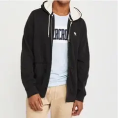 【正規品】アバクロ A&F フーディー ブラック S