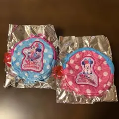 東京ディズニーランド ミニー パルパルーザ ミニパル カプセルトイ ポーチ 2種