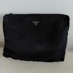 PRADA 黒 ポーチ Made in Italy
