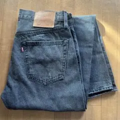Levi's premium 501BIG E 赤耳 ブラック W32 L32