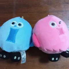 キスマイ スクリーマーズ、ダンシングソーダのたいピーチ ぬいぐるみのセット