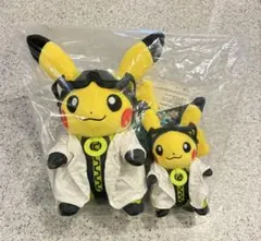 へんしんメタモン ドガース ウィロー博士の助手ピカチュウ ぬいぐるみ