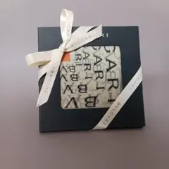 580/新品未使用/BVLGARI ブルガリ/スカーフ/ギフト/ベージュ/ロゴ