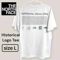 THE NORTH FACE Historical Logo Tee Lサイズ