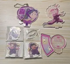 忍たま乱太郎　デコうちわ　綾部　アクリルスタンドコレクション　タカ丸　アクリミニ