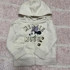 baby GAPミニーマウス フード付きジップパーカー　90㎝