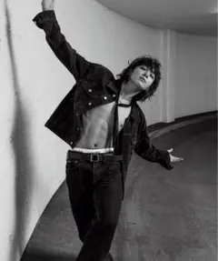 Calvin Klein ジョングク着用 デニムジャケット