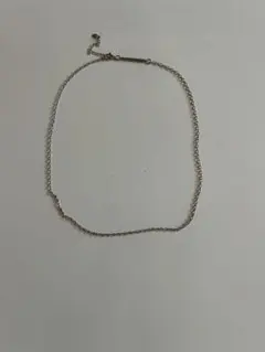 シルバーチェーンネックレス