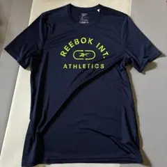 Reebok メンズ Tシャツ ネイビー XL
