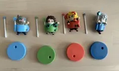 鬼滅の刃 デコラPIC 炭治郎君、伊之助君、煉獄さん、宇髄さん