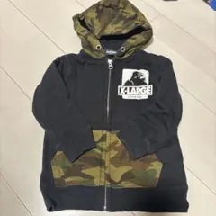X-LARGE キッズ パーカー 迷彩