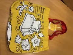 TRADER JOE'S エコバッグ イエロー 新品未使用 タグ付き