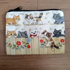 コヤンイサムチョン マチ付きポーチ ハンドメイド - メルカリ