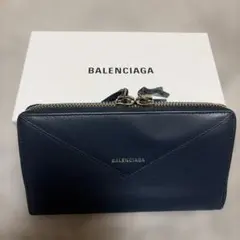 BALENCIAGA ネイビー 長財布のサムネイル
