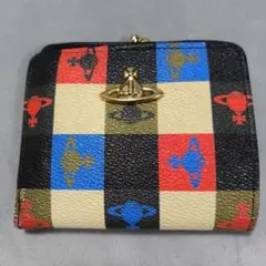Vivienne Westwood 二つ折り財布 がま口 レザー 総柄のサムネイル