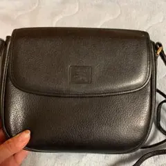 美品　バーバリー　ノバチェック　ショルダーバッグ　ホースロゴ