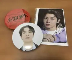 BTS J-HOPE 缶バッジ2個➕トレカ