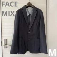 フェイスミックス テーラードジャケット チャコールグレー M メンズ