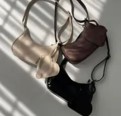 NICE CLAUP ノベルティ ショルダーバッグ ブラック