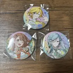 プロセカ 5th 感謝祭 オーロラ箔押し缶バッジ 花里みのり 日野森雫 鏡音レン