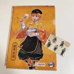 鬼滅の刃 くら寿司 我妻善逸 嘴平伊之助 クリアファイル - メルカリ