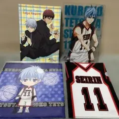 黒子のバスケ　黒子テツヤ　火神大我　誠凛　クリアファイル　カード　タオル