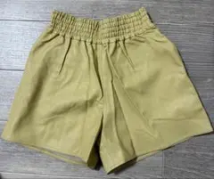 searoomlynn エコレザーギャザーショートパンツ　新品のサムネイル
