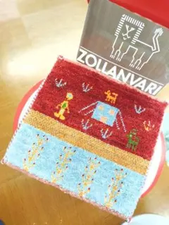 値下げ可能ミニギャベ●37×36㎝●手織●本物●新品未使用 遊牧民が紡ぐギャッベ 2026年最新】ミニギャッベの人気アイテム - メルカリ