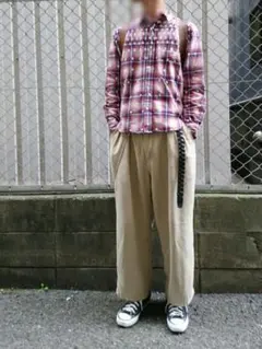 mercibeaucoup, メルシーボークー ネルシャツ メンズ レディース